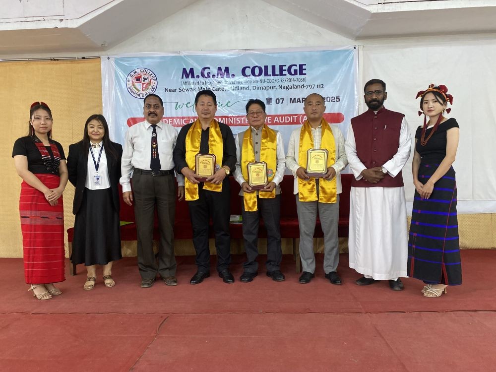 AAA team visited MGM College, Dimapur on Mach 7.